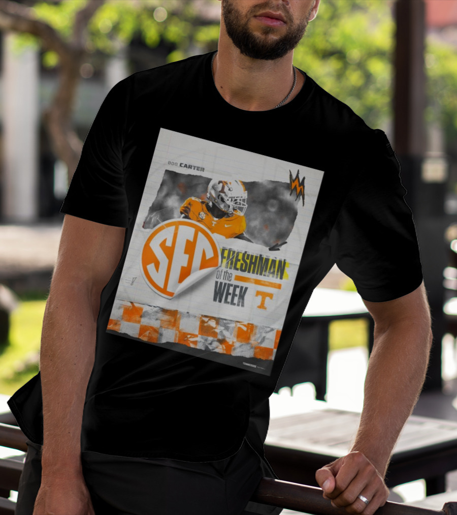 Boo Carter Freshman Of The Week SEC Tennessee Vols T-Shirt