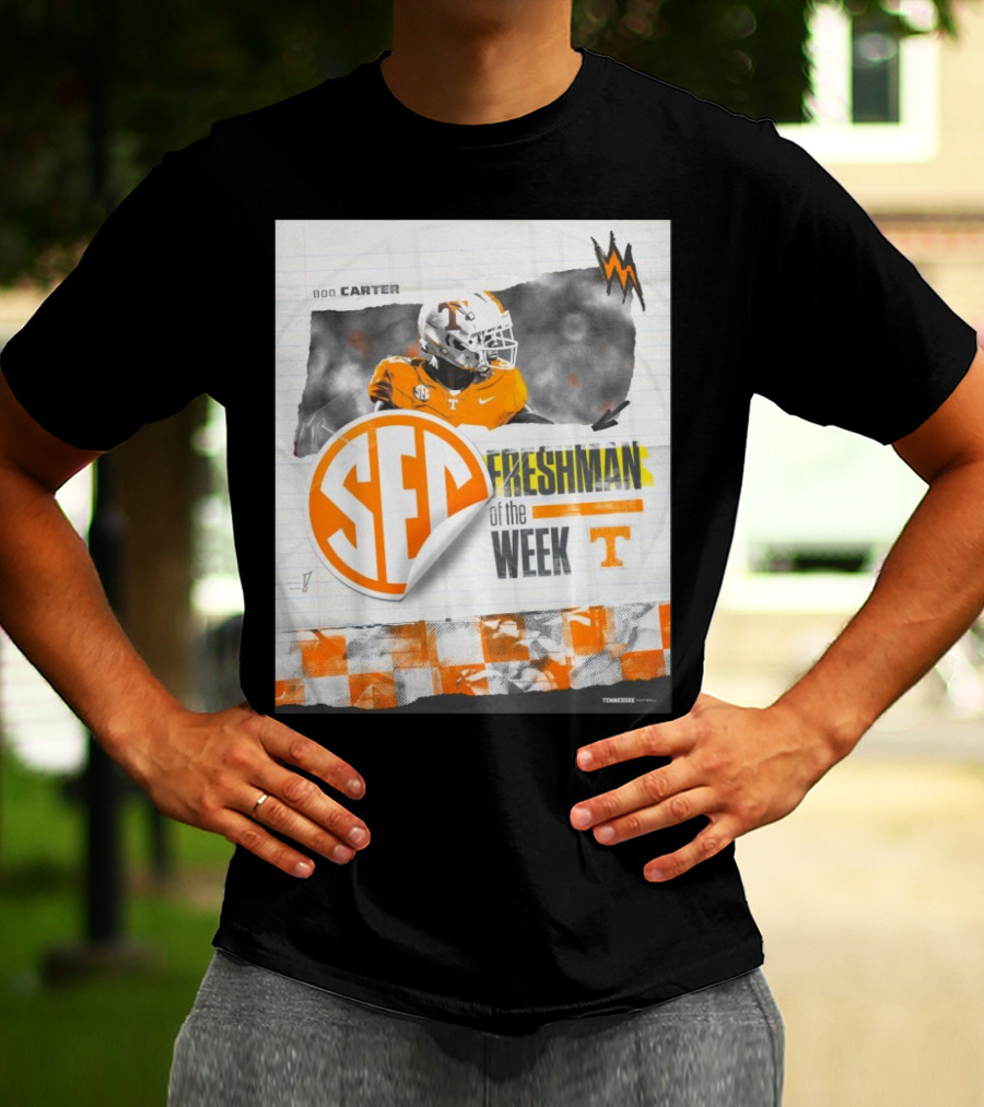 Boo Carter Freshman Of The Week SEC Tennessee Vols T-Shirt