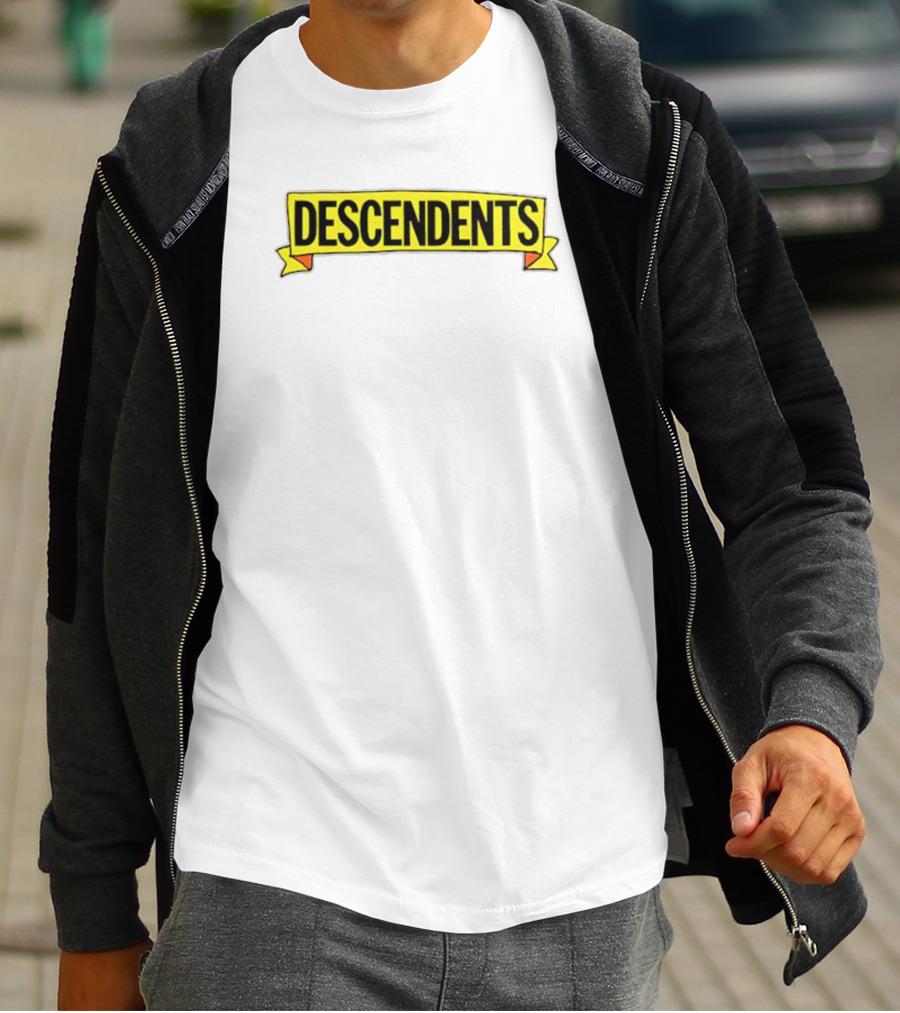 Descendents Day Of The Dork Yellow Logo Band Name T-Shirt