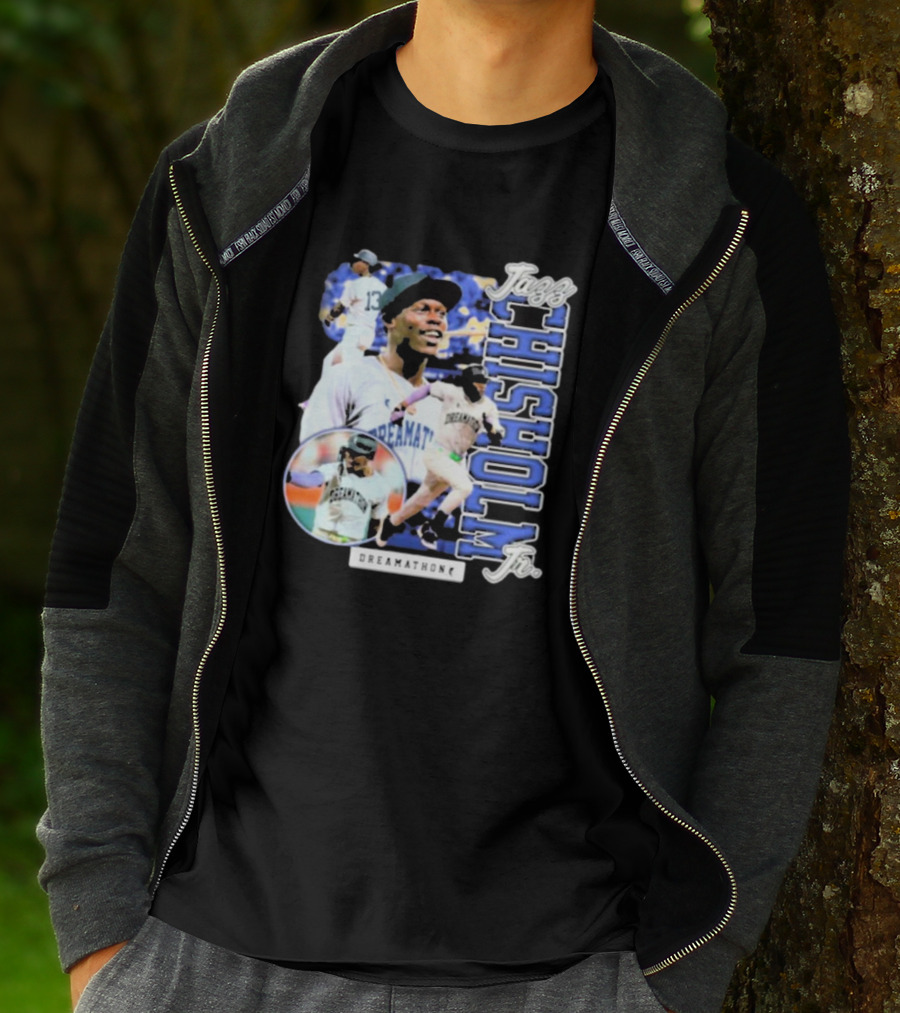 Jazz Chisholm Jr. Dreamathon Baseball Collage T-Shirt