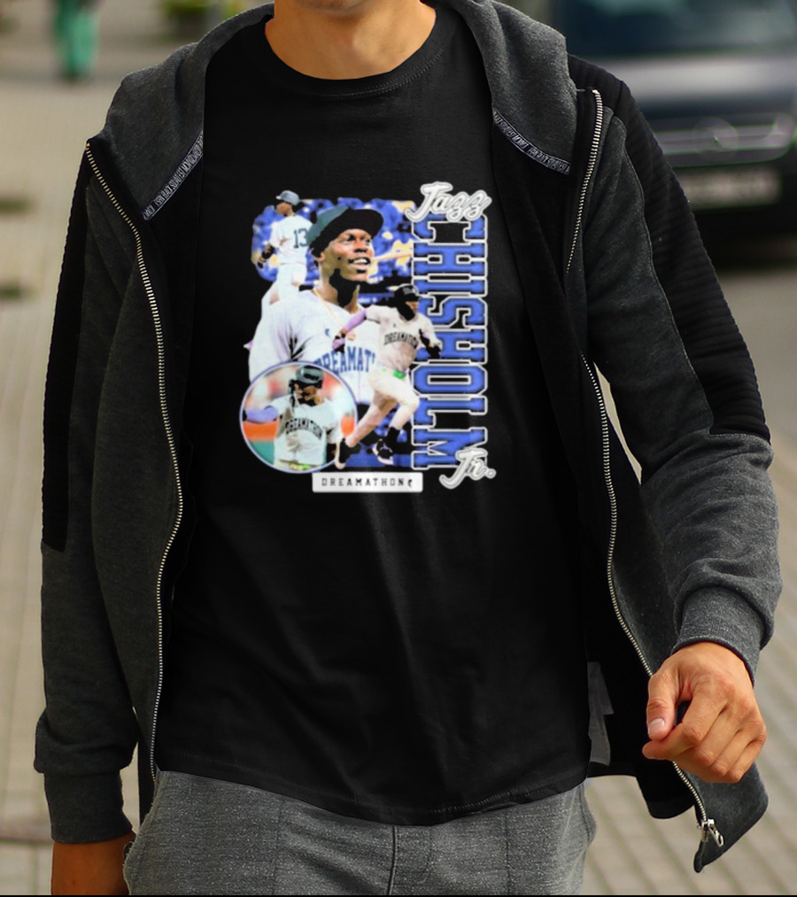 Jazz Chisholm Jr. Dreamathon Baseball Collage T-Shirt