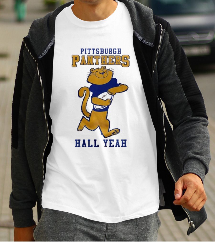 Pittsburgh Panthers Hall Yeah Football Mascot T-Shirt