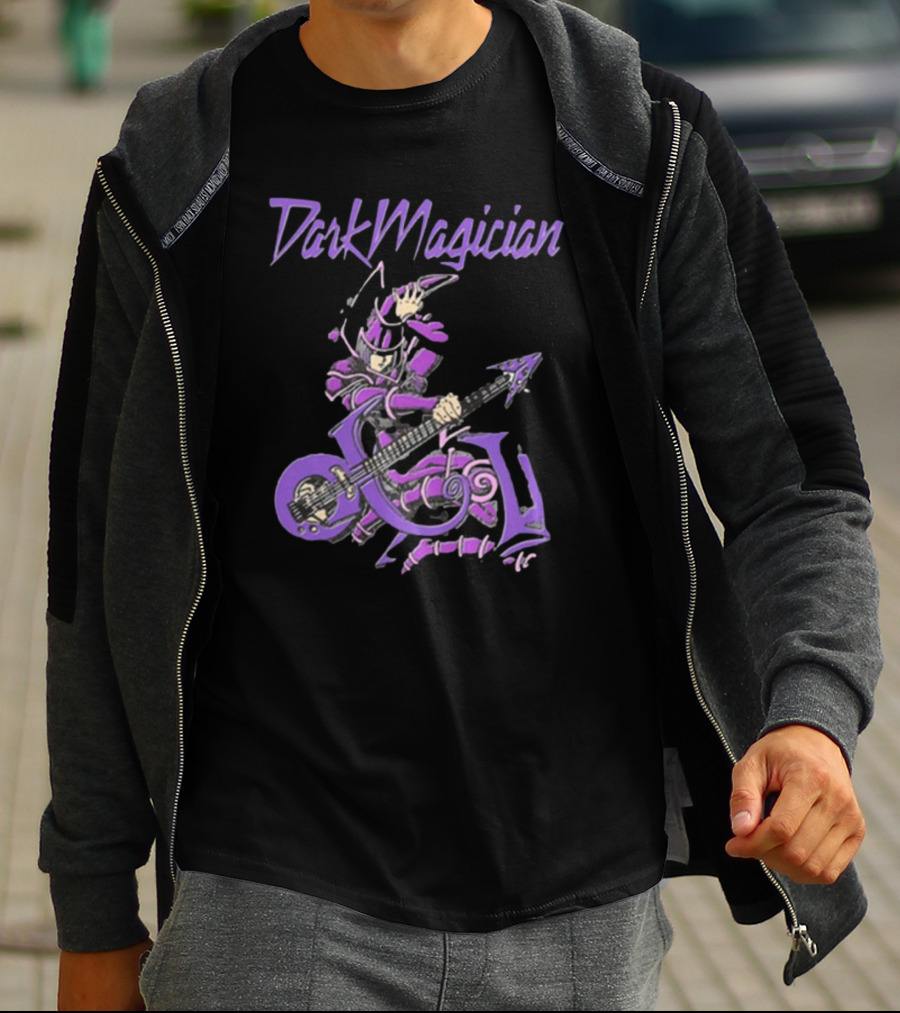 Dark Magician Guitarist In Purple Armor T-Shirt
