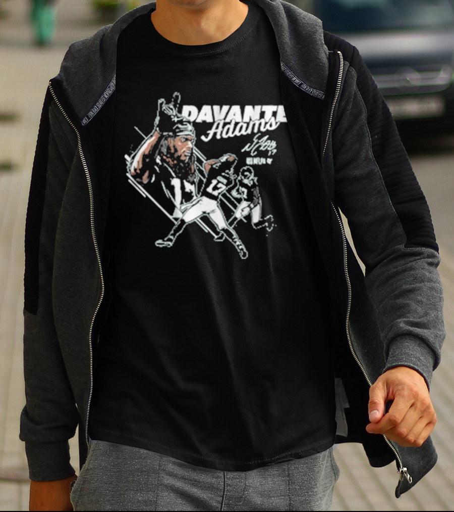 Davante Adams Signature New York Gridiron 17 T-Shirt