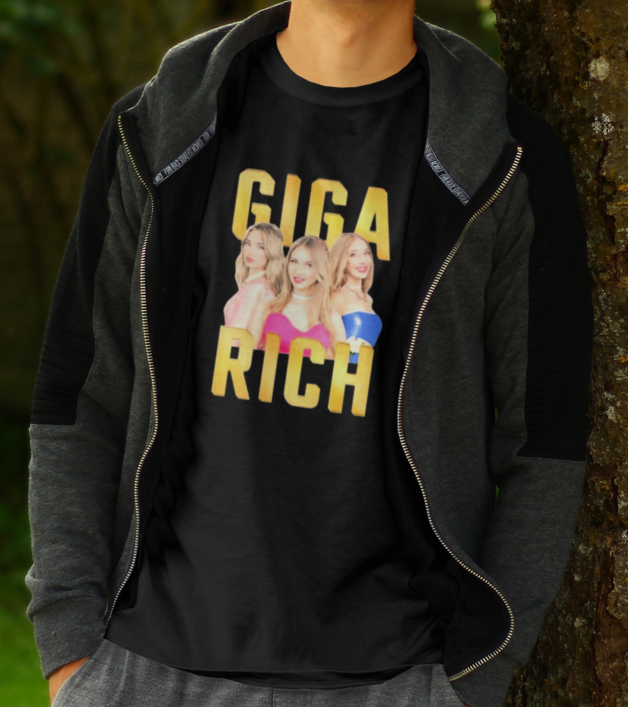 Giga Rich Tim Tin Trio Glam T-Shirt