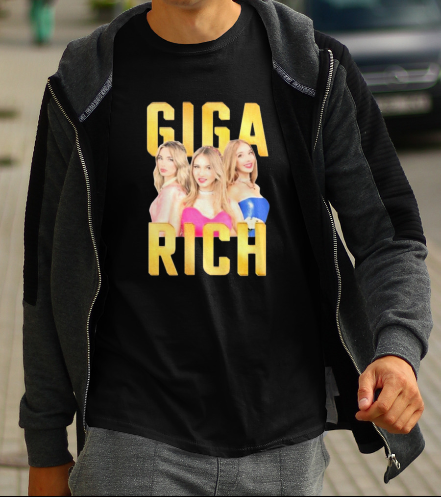 Giga Rich Tim Tin Trio Glam T-Shirt