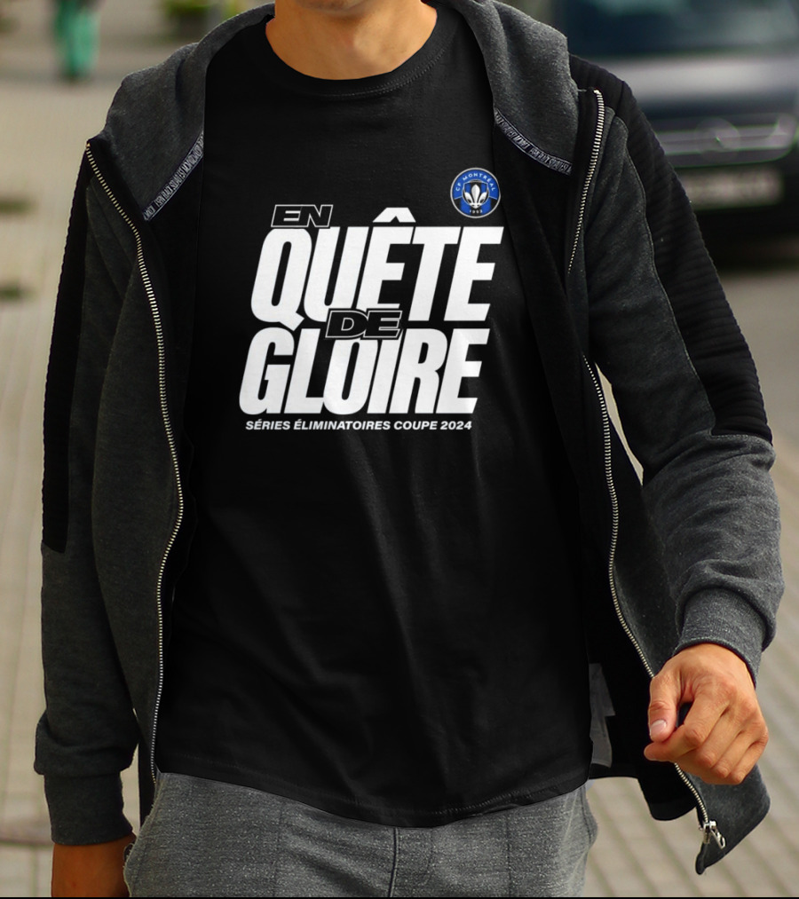 CF Montreal En Quête De Gloire Séries Éliminatoires Coupe T-Shirt