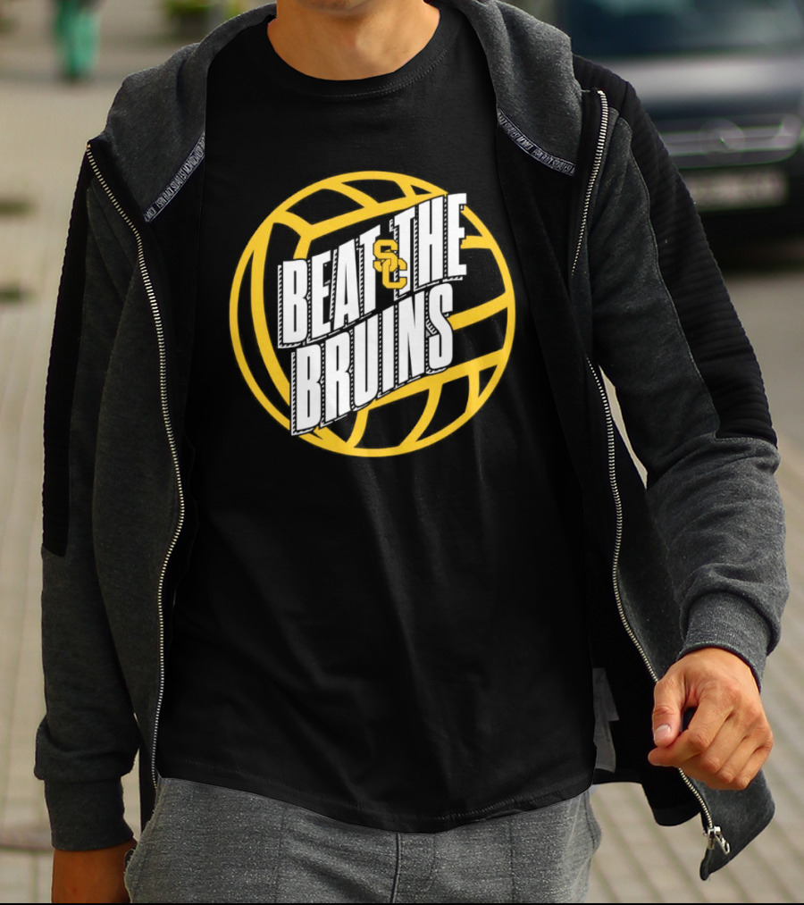 USC Beat The Bruins With Basketball T-Shirt