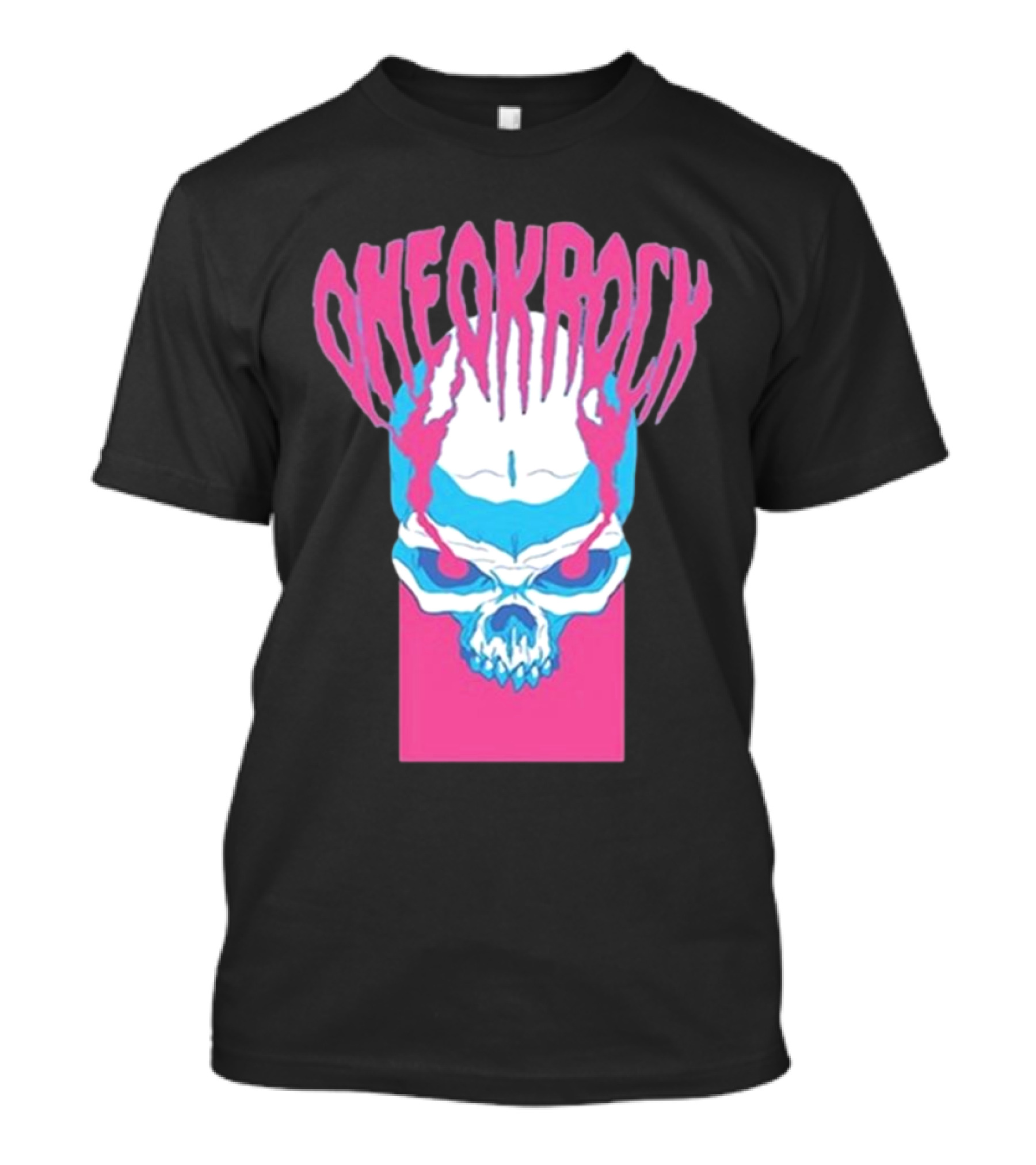 ONE OK ROCK Skull Neon T-Shirt