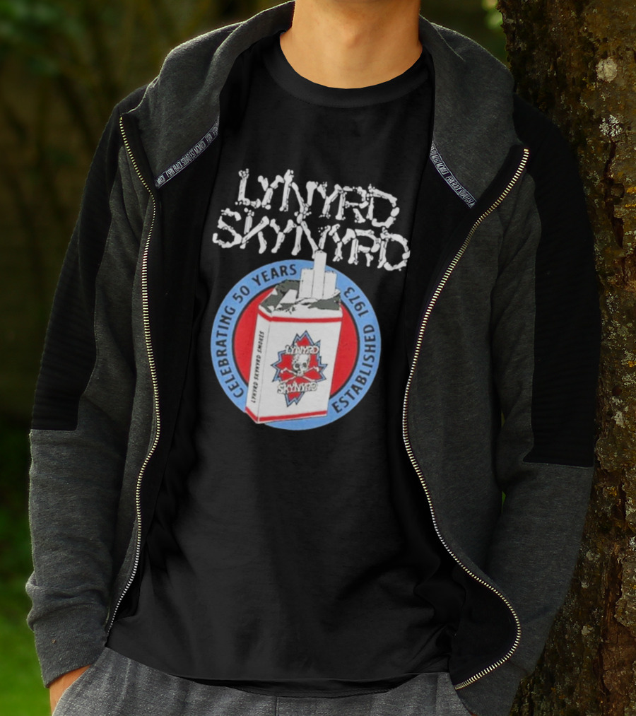 Lynyrd Skynyrd Established 1973 Celebrating 50 Years Smokes Tour T-Shirt