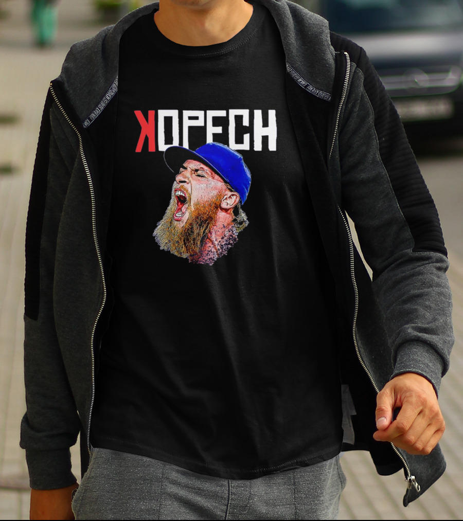 Kopech MLB Pitcher Intensity Los Angeles Scream T-Shirt
