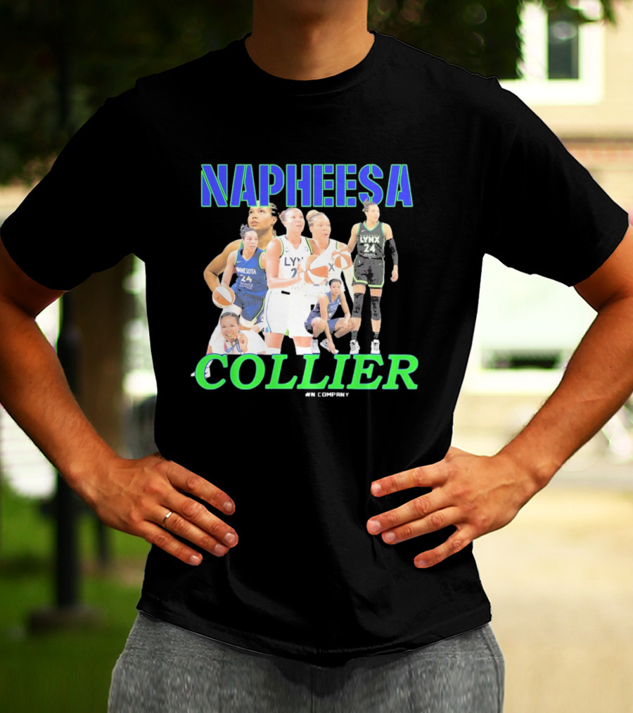 Napheesa Collier Minnesota Lynx WNBA The Homegrown Company Collage T-Shirt