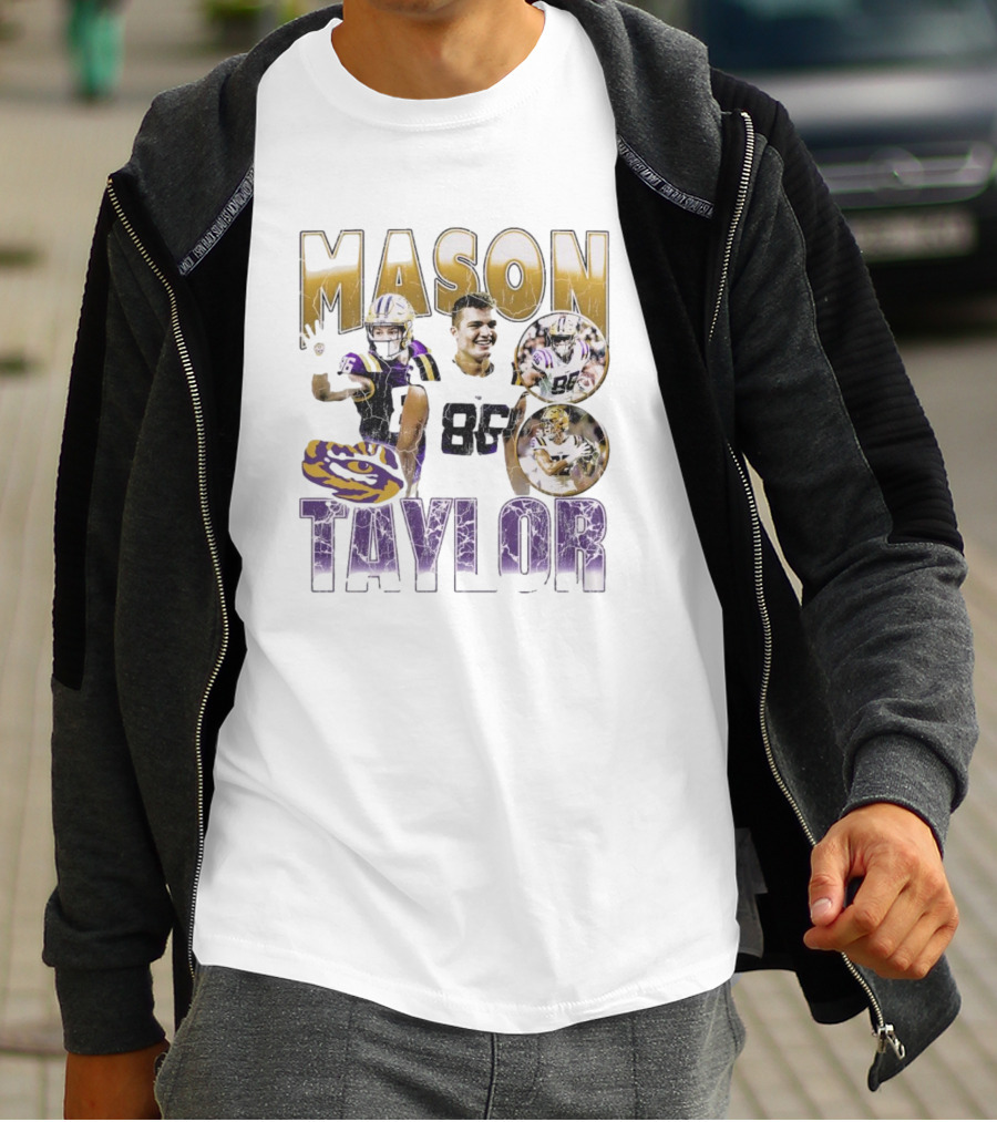 Mason Taylor LSU Tigers 89 Football 90s T-Shirt