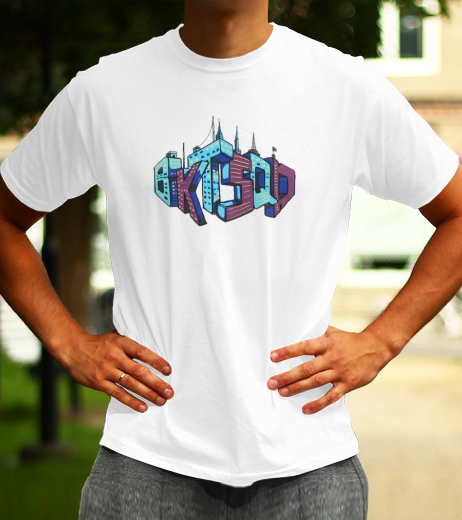 Bucketsquad BKTSQD Skyline Building Blocks T-Shirt