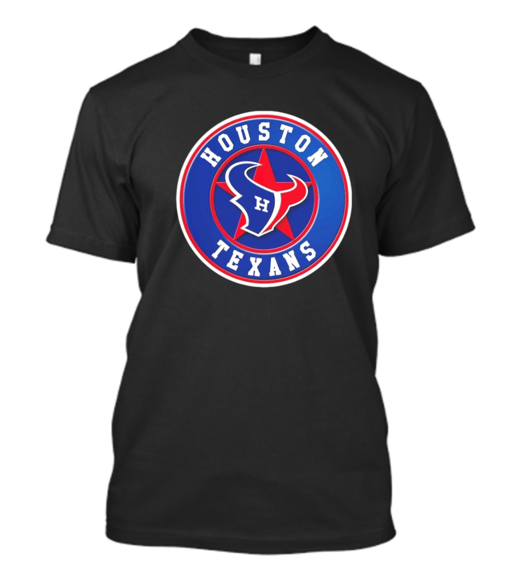 NFL MLB Houston Texans Astros Logo Mashup T-Shirt