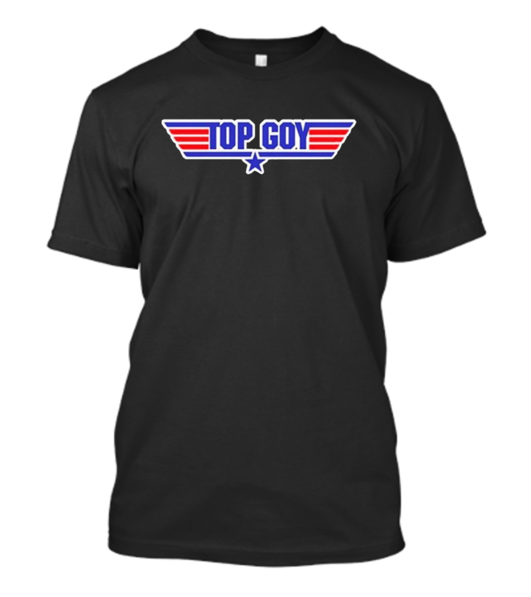 1984 Maverick Top Goy Wings Star Emblem Retro T-Shirt