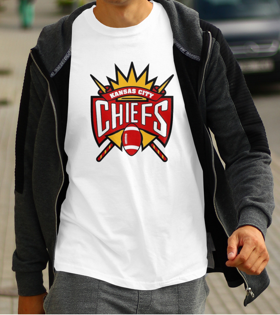 NFL NBA Kansas City Chiefs Sacramento Kings Mashup T-Shirt