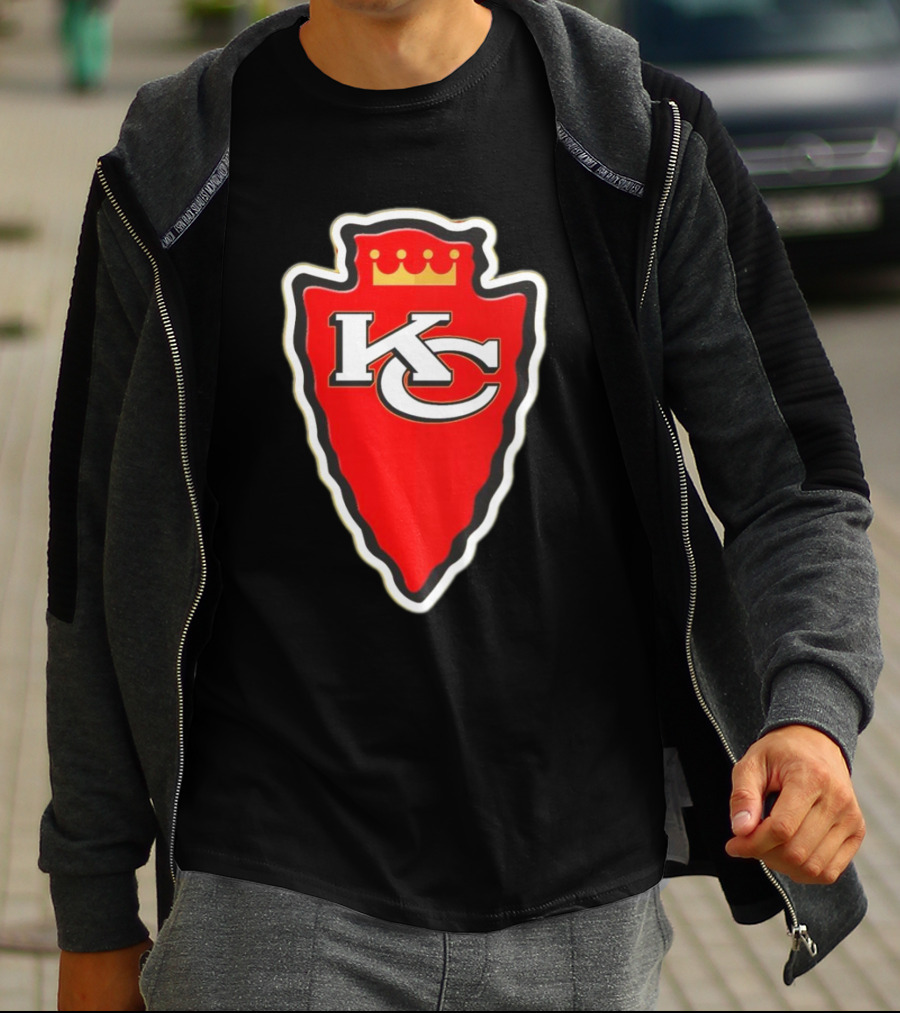 NFL Kansas City Chiefs X MLB Kansas City Royals Mashup T-Shirt