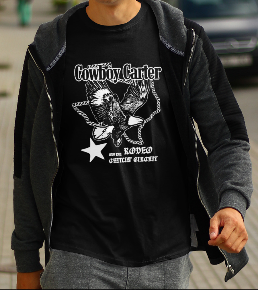 Cowboy Carter And The Rodeo Chitlin Circuit Eagle And Rope T-Shirt
