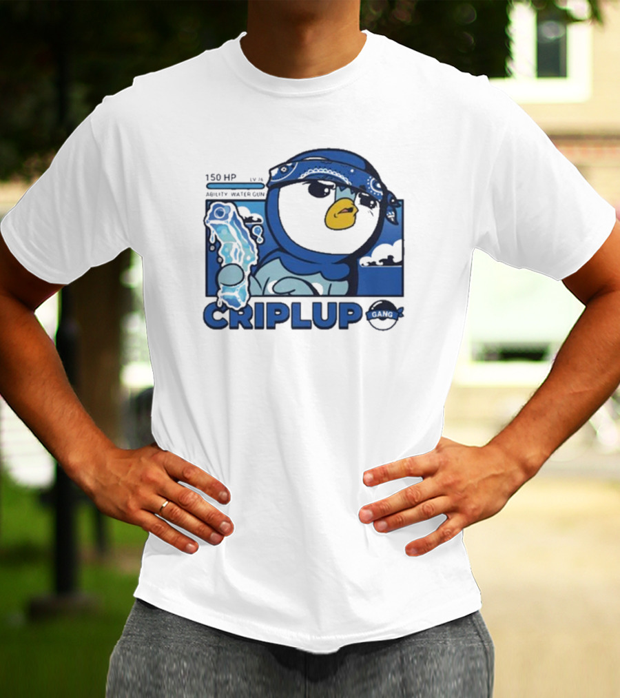 Impjcomics Criplup Gang Ability Water Gun Comic 150 HP T-Shirt