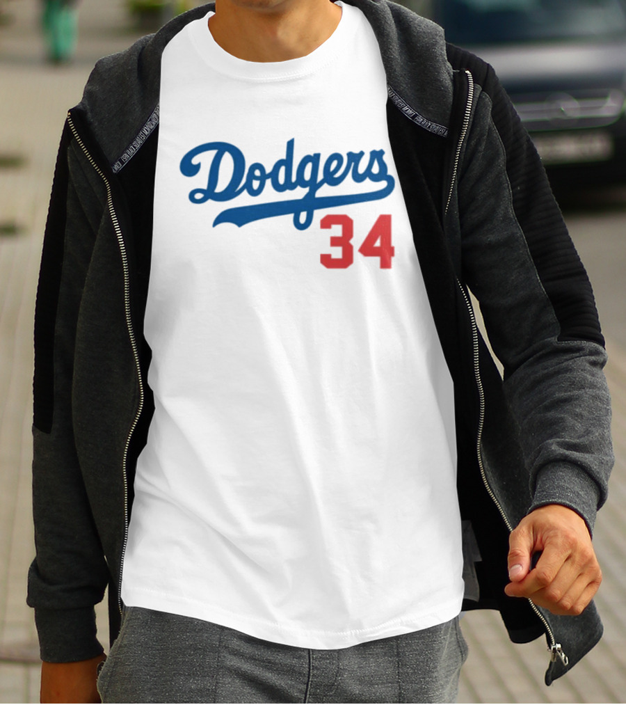 Dodgers 34 Los Angeles Jack Honoring El Toro Fernando Valenzuela T-Shirt