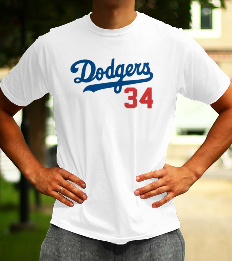 Dodgers 34 Los Angeles Jack Honoring El Toro Fernando Valenzuela T-Shirt