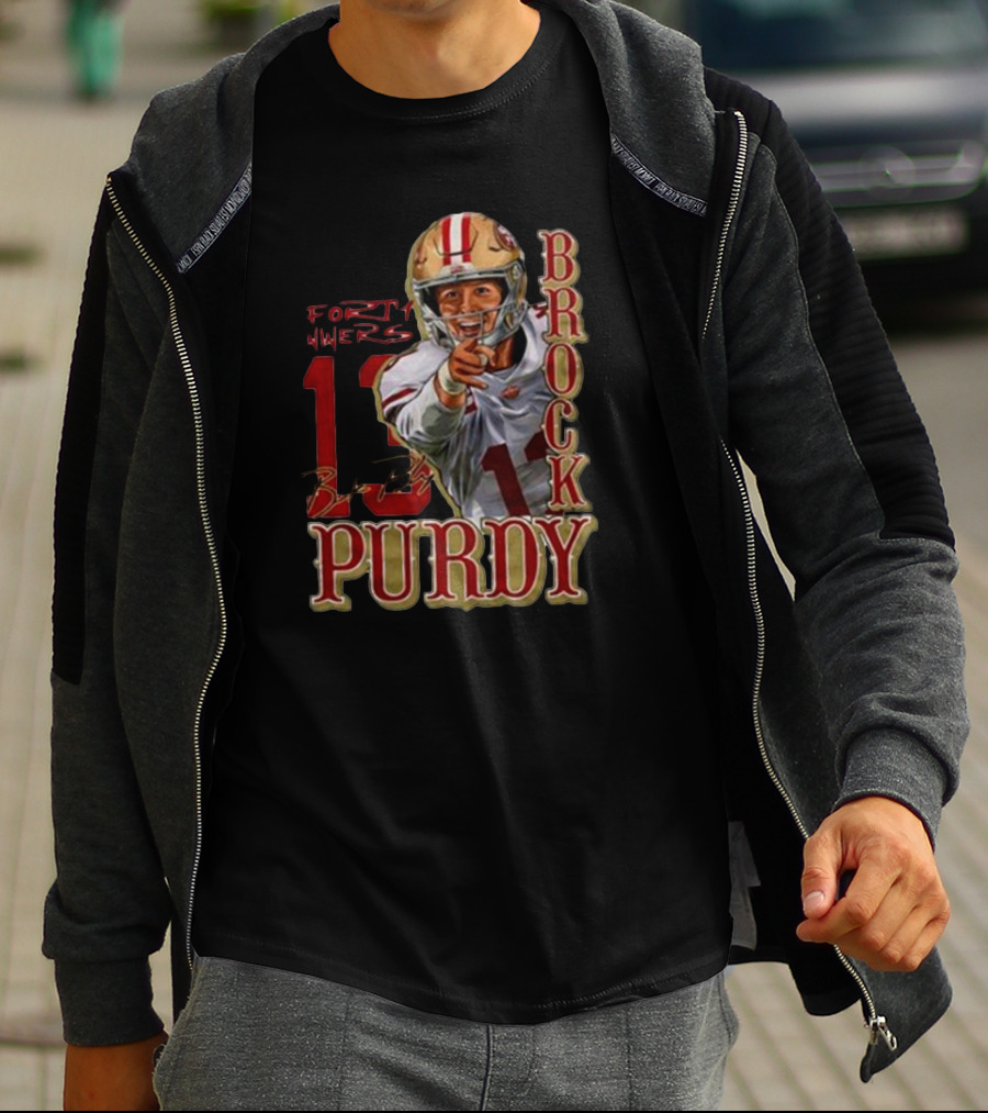 Brock Purdy 13 San Francisco 49ers Signature T-Shirt