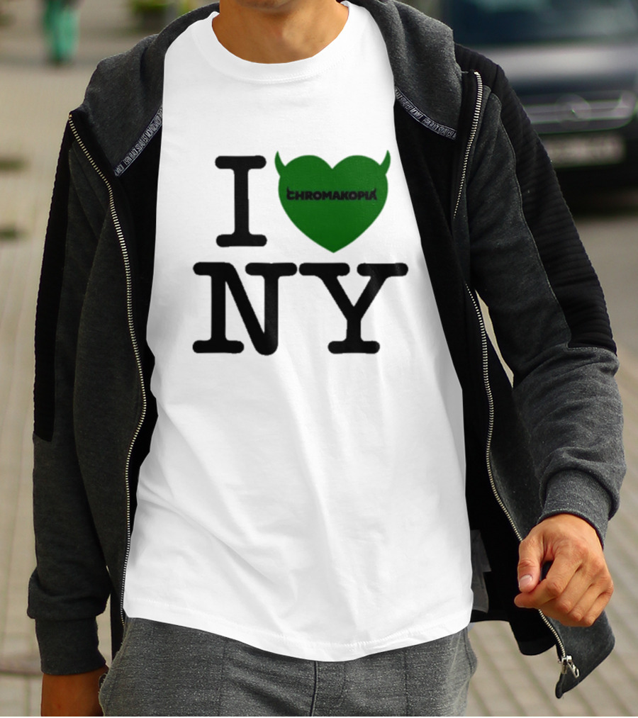 I Love Chromakopia NY Devil Heart T-Shirt