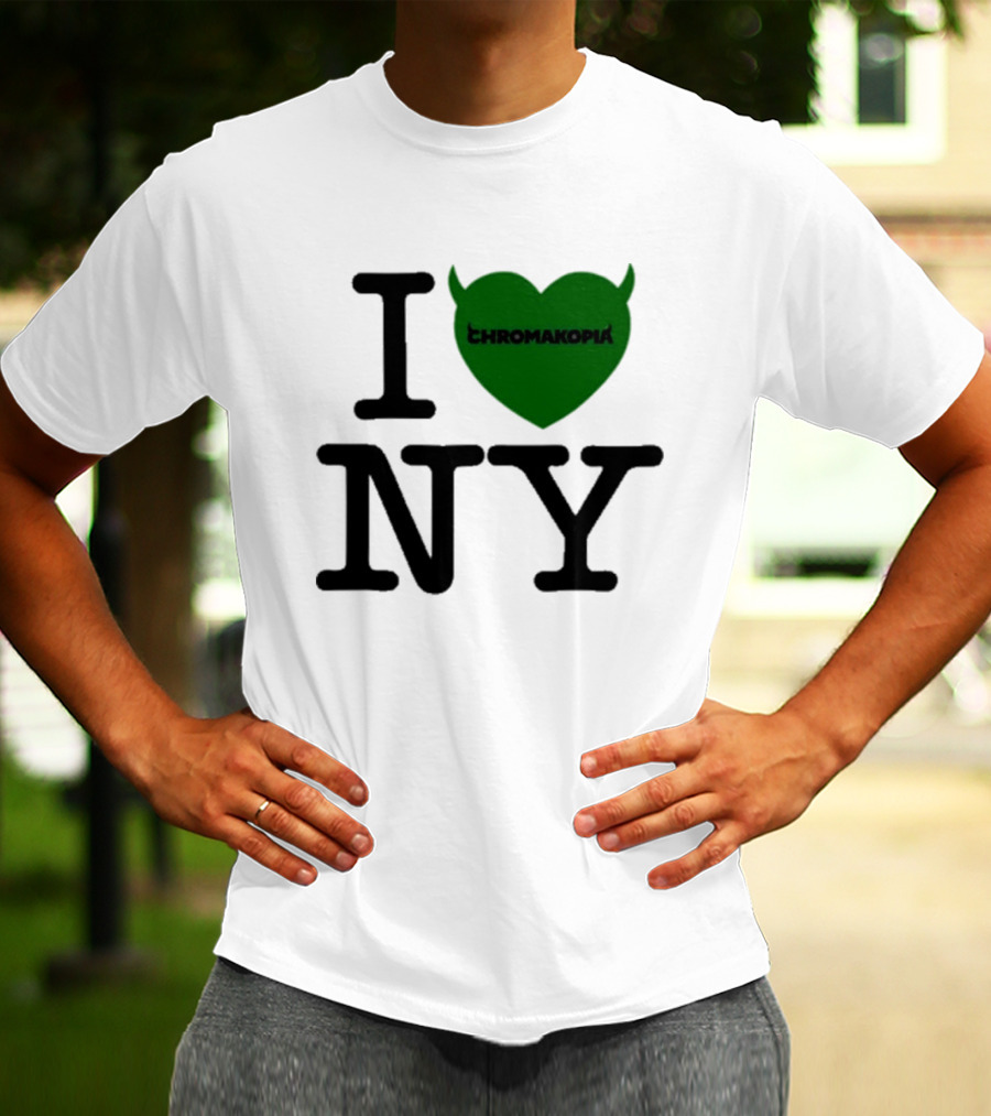 I Love Chromakopia NY Devil Heart T-Shirt