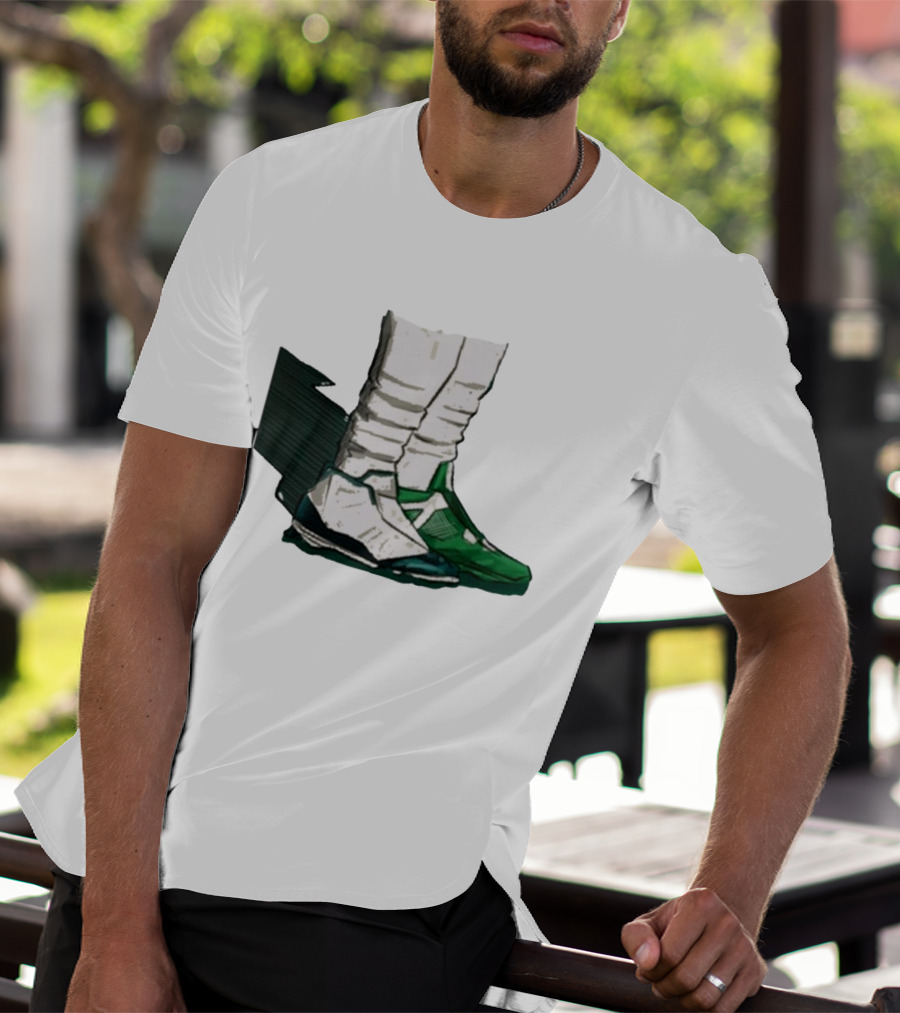 Jalen Hurts Two-Shoes Philadelphia Eagles NFL T-Shirt