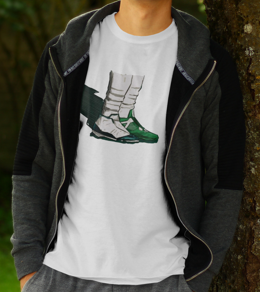 Jalen Hurts Two-Shoes Philadelphia Eagles NFL T-Shirt