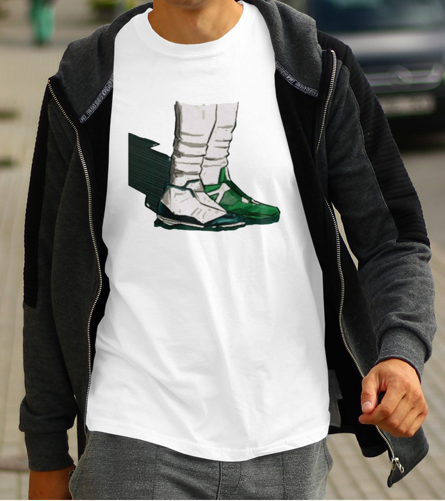 Jalen Hurts Two-Shoes Philadelphia Eagles NFL T-Shirt