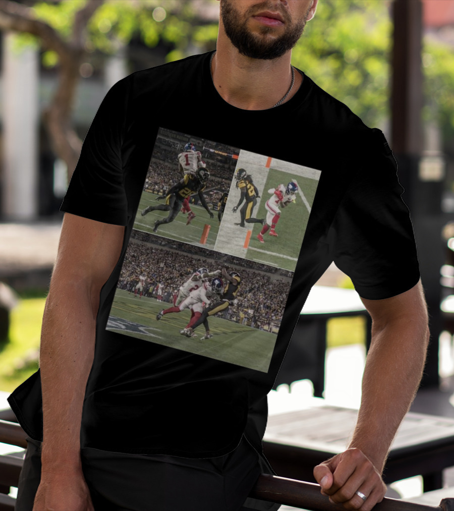Malik Nabers George Pickens Both Close Scoring Touchdowns Football Moments T-Shirt