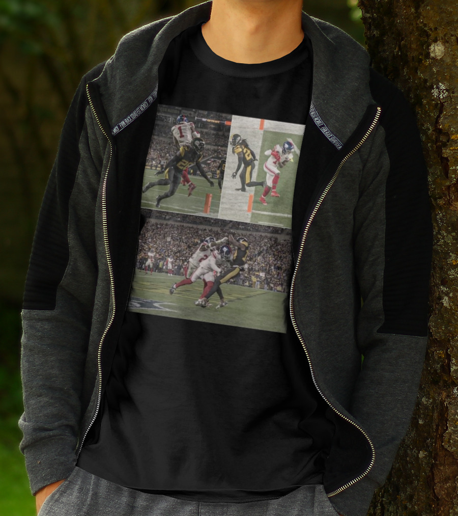 Malik Nabers George Pickens Both Close Scoring Touchdowns Football Moments T-Shirt