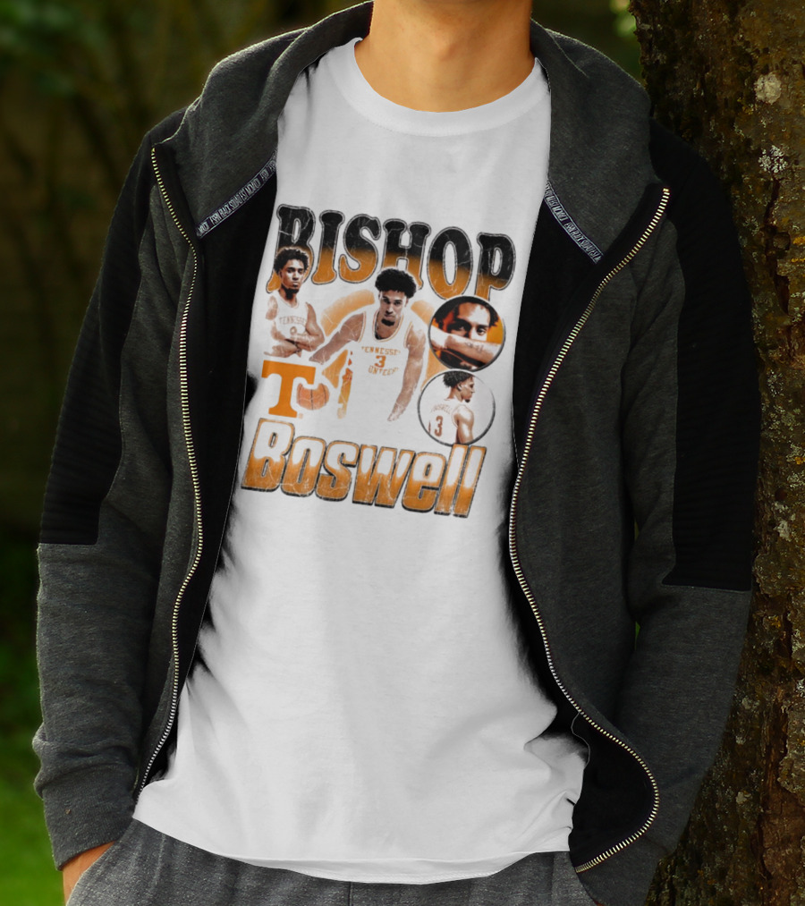 Bishop Boswell Tennessee Vols Basketball Retro 90s T-Shirt