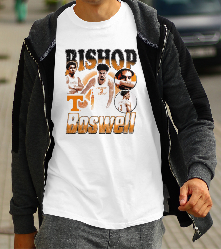 Bishop Boswell Tennessee Vols Basketball Retro 90s T-Shirt