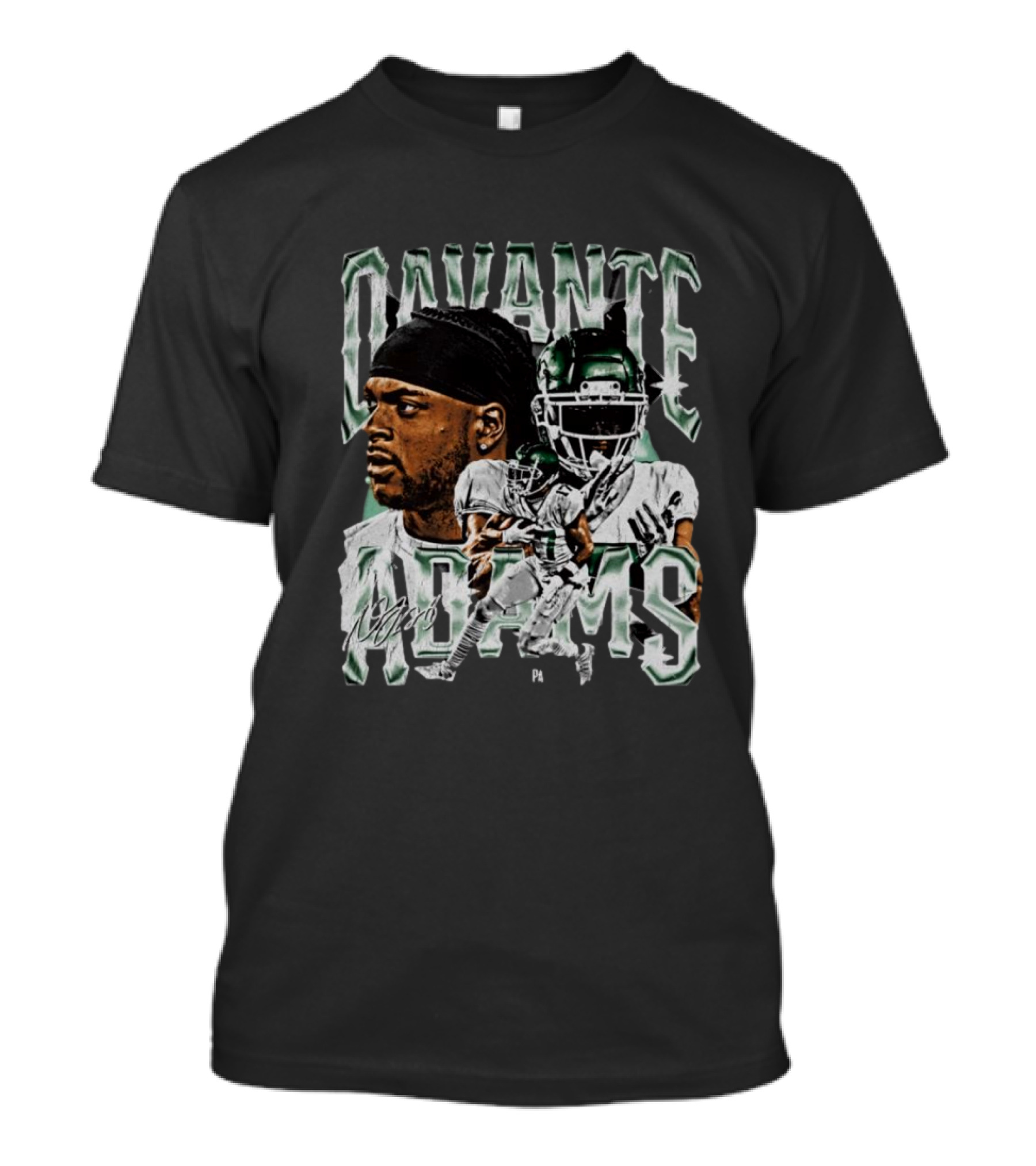 Davante Adams New York Jets Signature T-Shirt