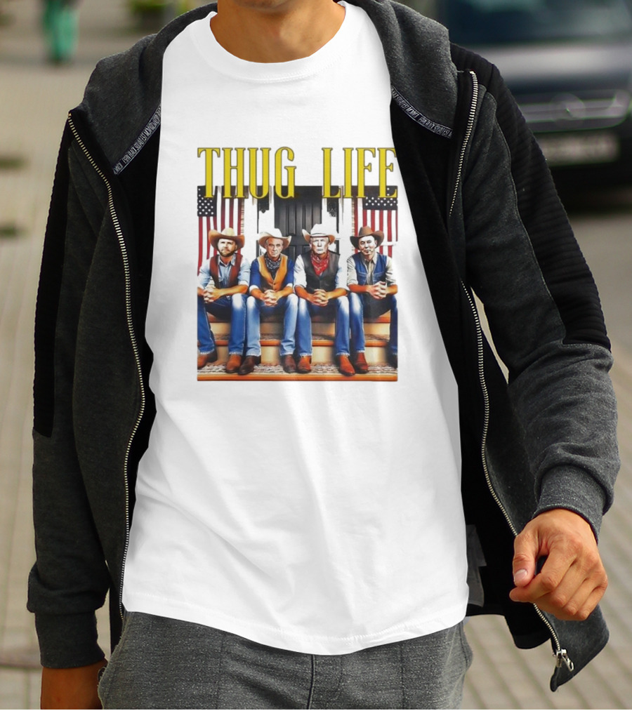 Thug Life Team Cowboys USA T-Shirt