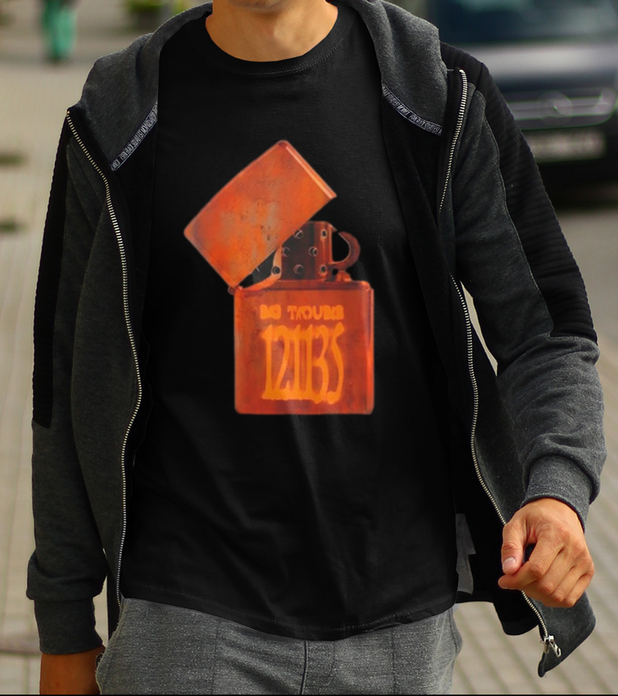 Big Trouble 12113 Survival Mode Dark Grey T-Shirt