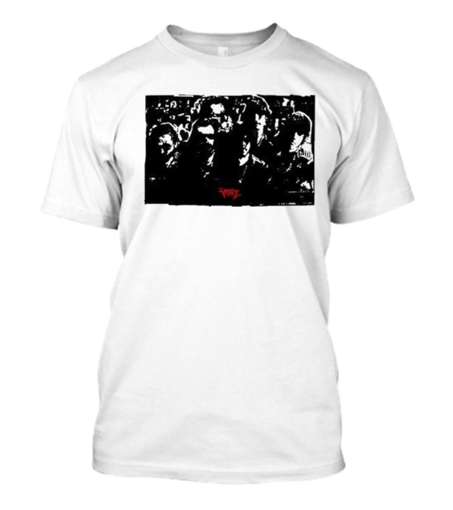The Voidz Group Photo Black And Red Album Cover Aesthetic T-Shirt