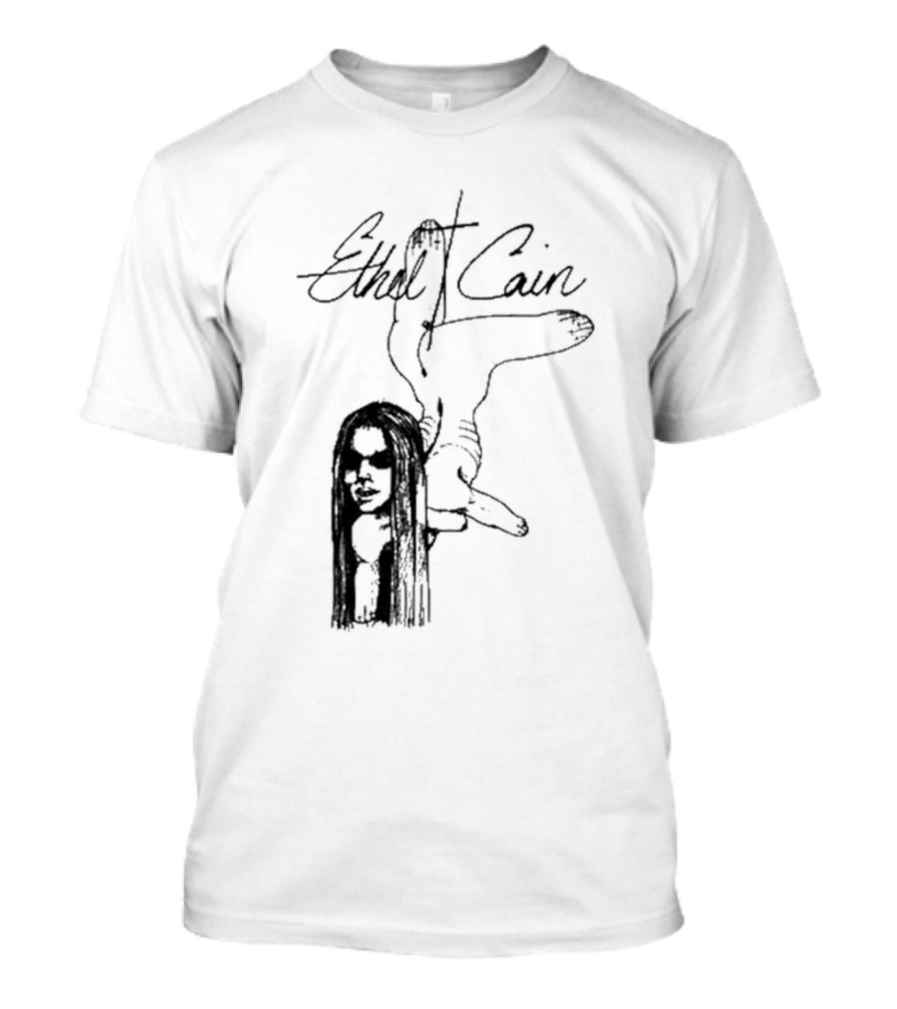 Ethel Cain Inbred Reissue Art Sketch T-Shirt