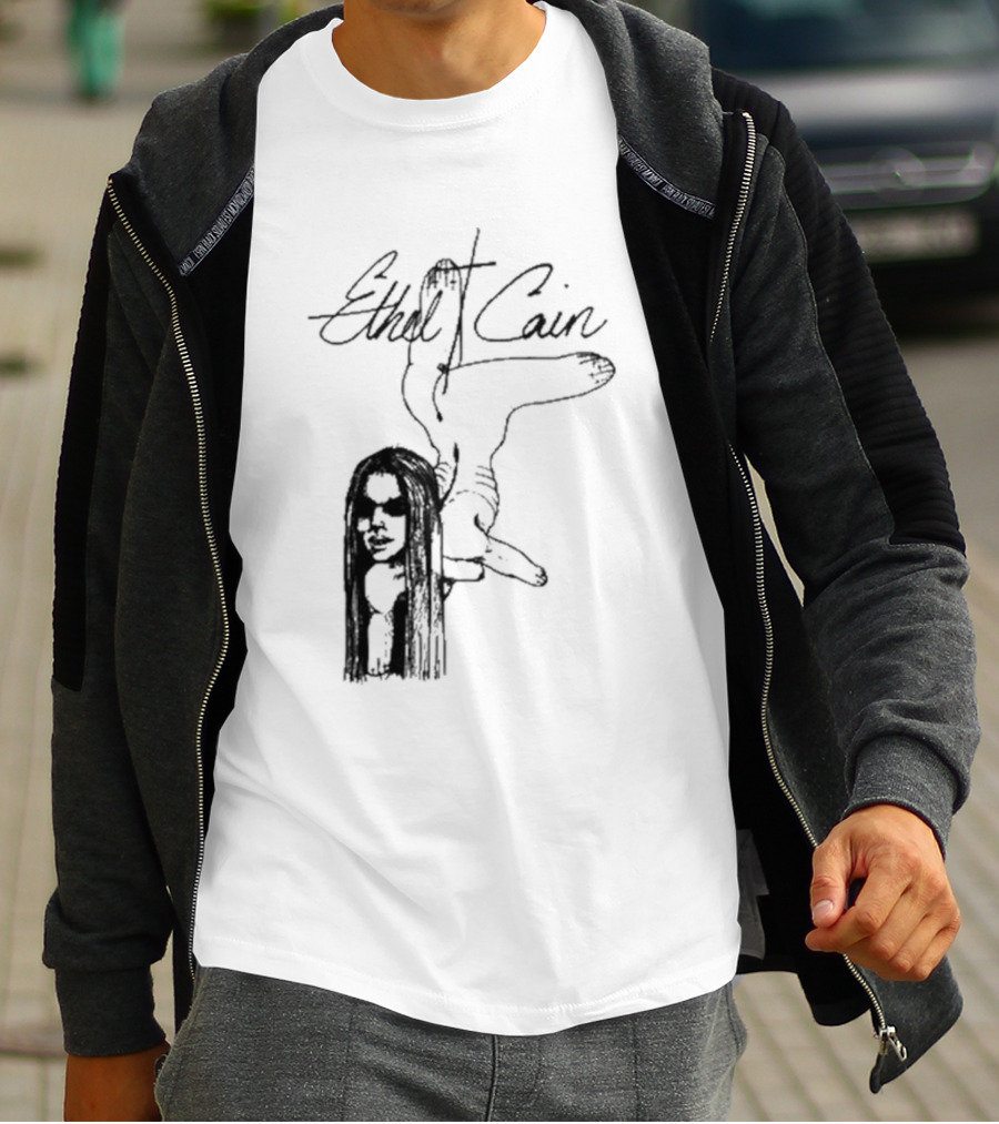 Ethel Cain Inbred Reissue Art Sketch T-Shirt