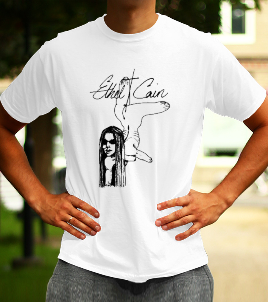 Ethel Cain Inbred Reissue Art Sketch T-Shirt