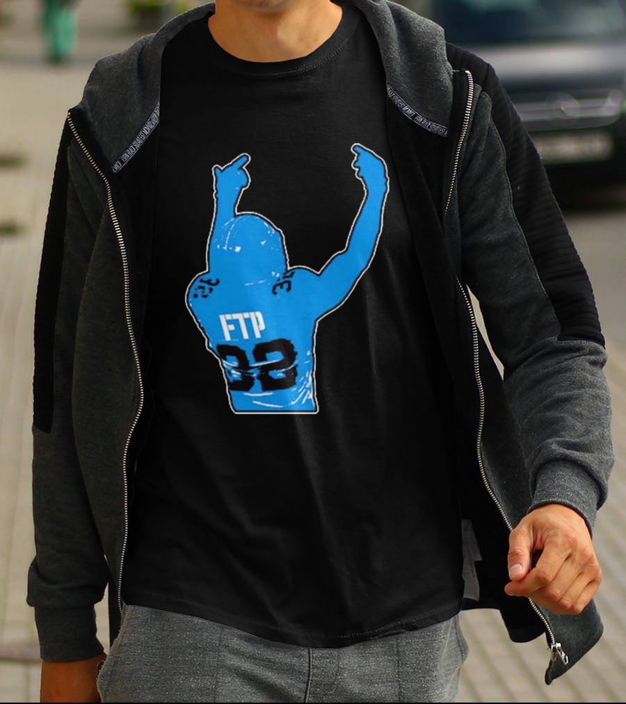 FTP 32 Brian Branch Detroit Lions NFL Sports T-Shirt