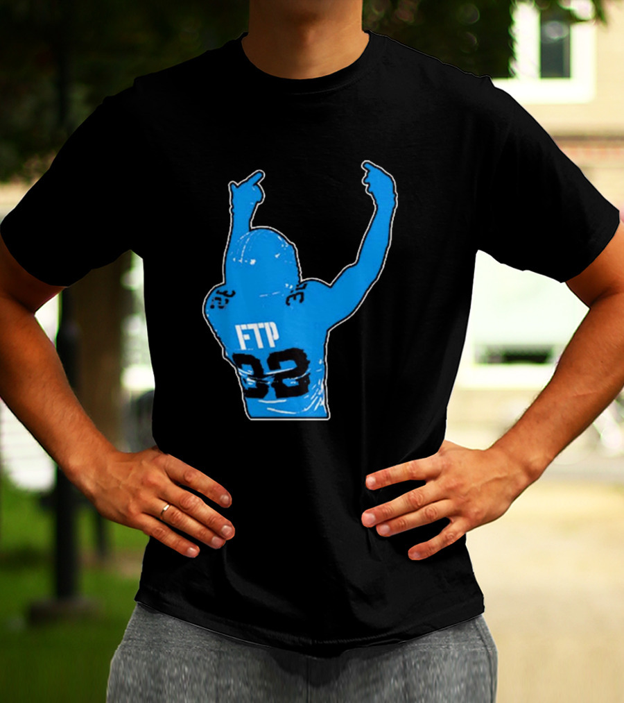 FTP 32 Brian Branch Detroit Lions NFL Sports T-Shirt