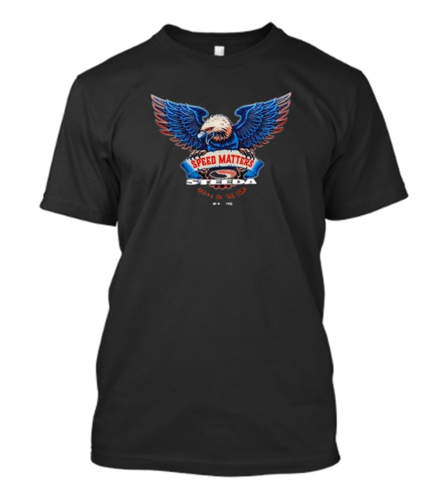 Speed Matters Steeda Made In The USA Eagle Emblem T-Shirt