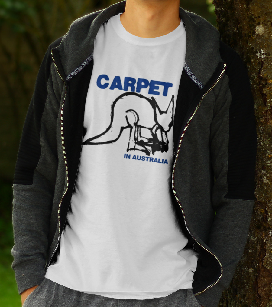 CARPET Kangaroo Sketch In Australia T-Shirt