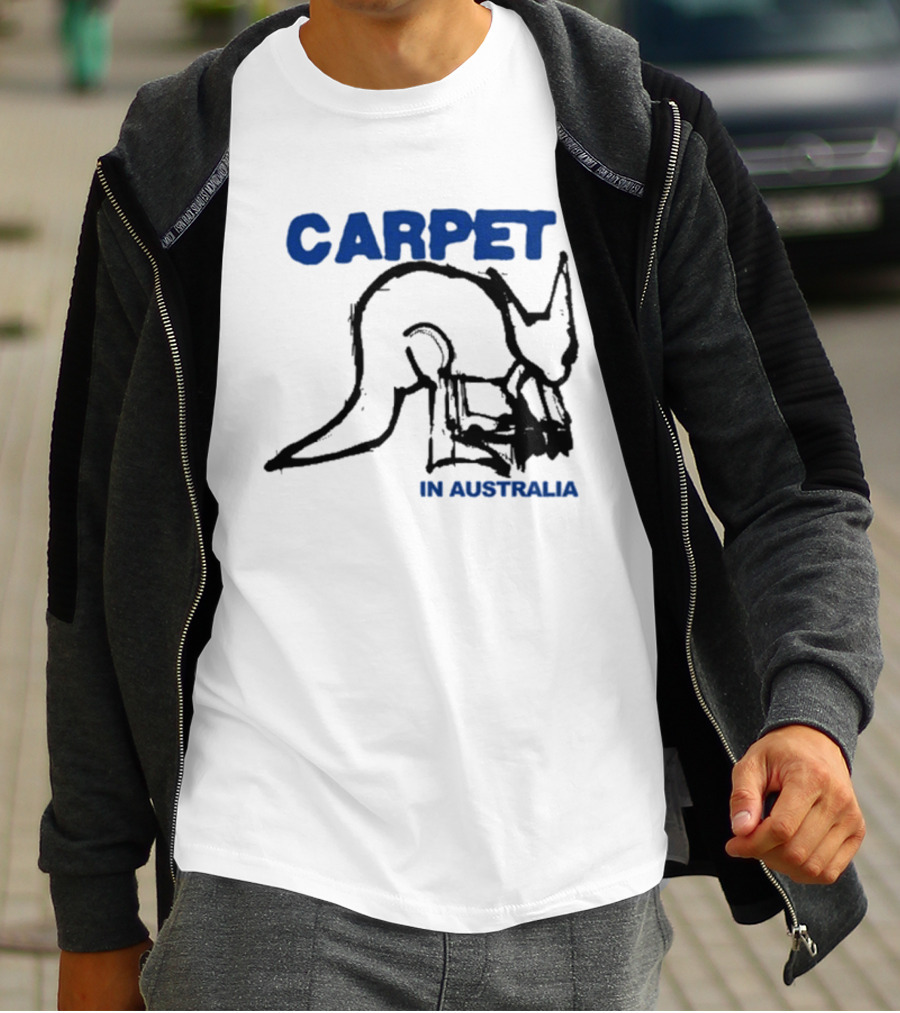 CARPET Kangaroo Sketch In Australia T-Shirt