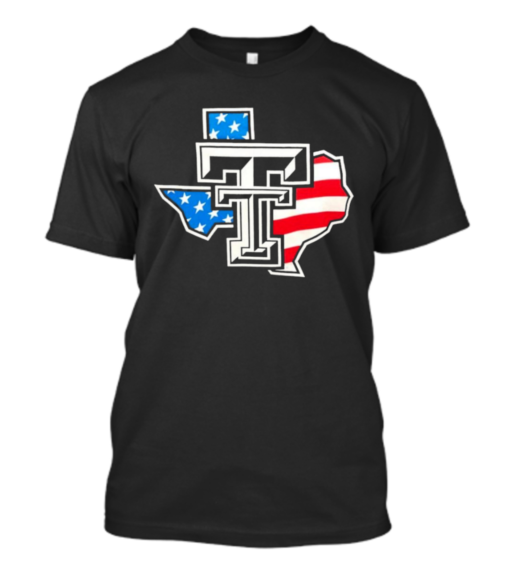 Texas Tech Red Raiders Texas America Celebrate Donation T-Shirt