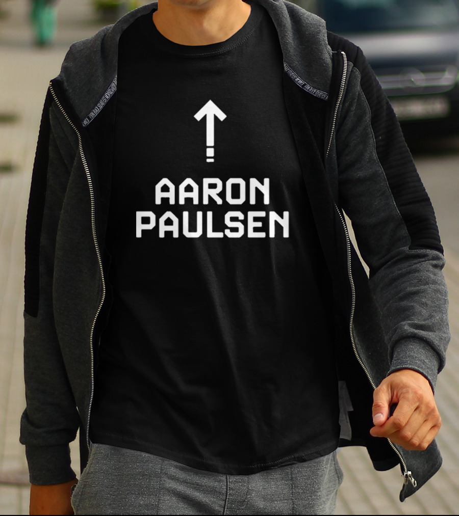 Aaron Paulsen Upward Arrow Logo Heavyweight T-Shirt
